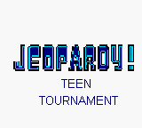 Jeopardy! - Teen Tournament Title Screen